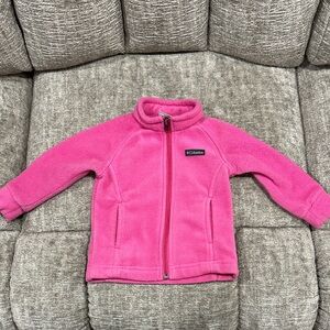 Columbia Vibrant Pink Fleece Jacket